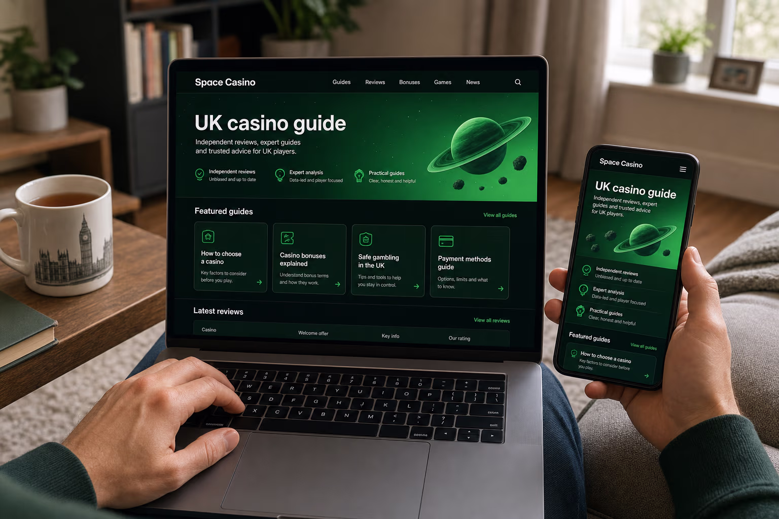 Games Available at Space Casino
